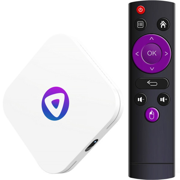 TV Медіаплеєр H96 MAX M1 4/32Gb/ Rockchip RK3528/ Android 13/ WiFi 2.4G+5G/BT 5.1/ білий Київ - фото 2