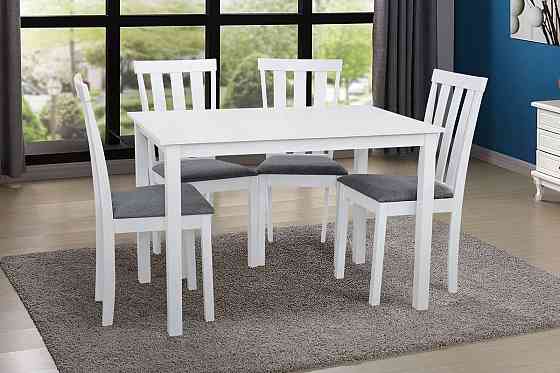 Комплект Юджин (1+4) Білий/WHITE Киев