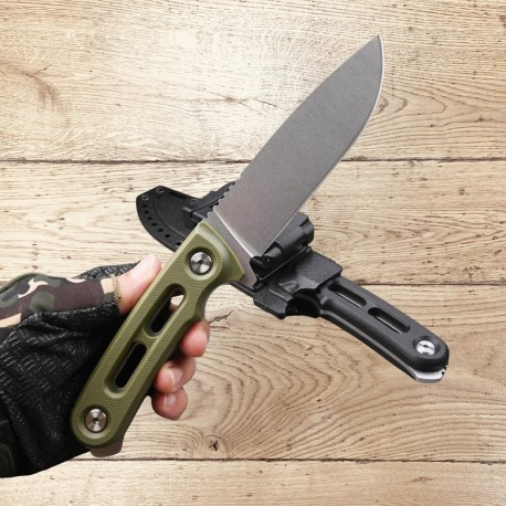 Тактический нож с фиксированным лезвием и адаптивными ножнами.a4167 Одесса - изображение 6