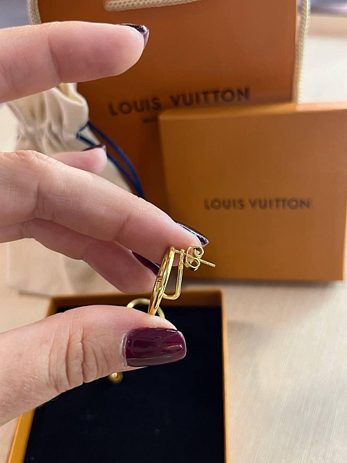 Луї Віттон сережки / Louis Vuitton сережки трансформери Одеса - фото 2
