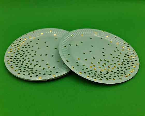 Тарелки бумажные одноразовые  