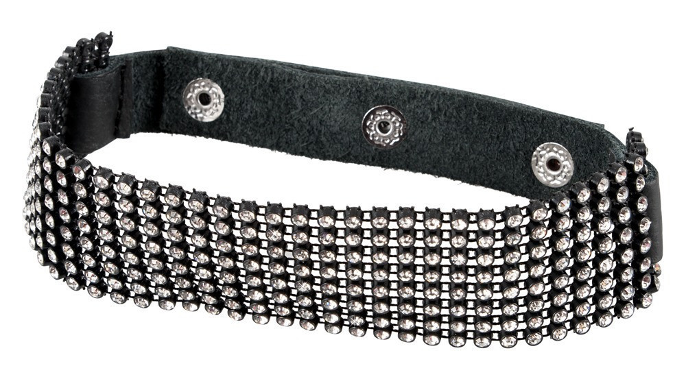 Чокер - Bad Kitty Rhinestone Choker Sex Aura Київ - фото 5