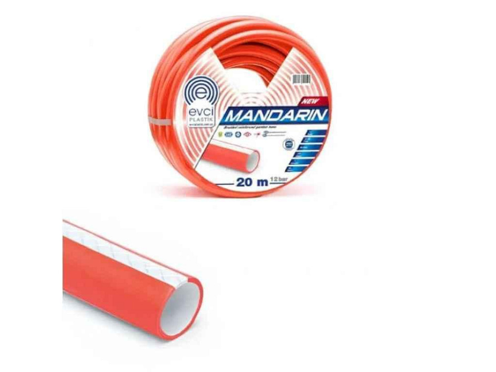 Шланг для поливу 3/4 (20м) MANDARIN (бухта) ТМ EVCI Київ - фото 1