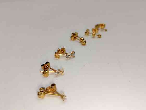 Набір сережок гвіздки 6 пар Луцк