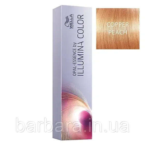 Краска для волос  Wella Illumina Сolor  Медный персик Copper Peach Киев