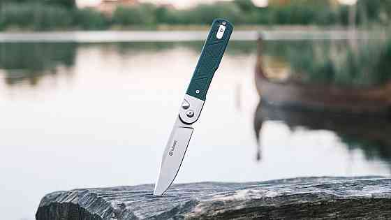 Нож складной Ganzo G767-GB зеленый Киев