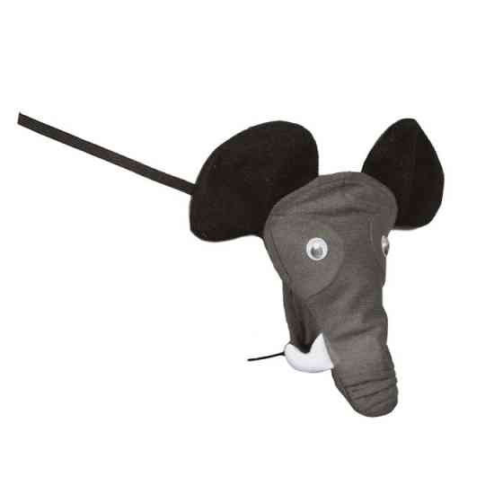 Чоловічі стрінги Слон зі звуком Elephant undies with elephant sound, black - one size Sex Aura Київ