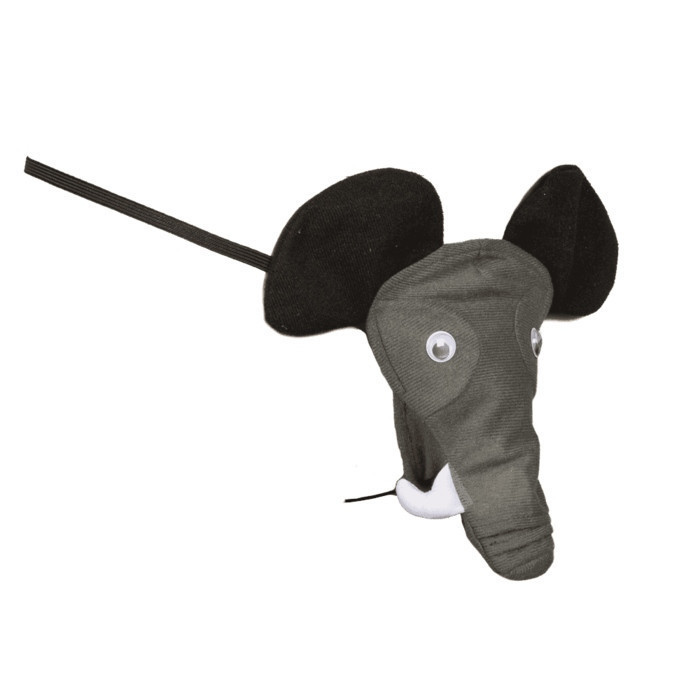 Чоловічі стрінги Слон зі звуком Elephant undies with elephant sound, black - one size Sex Aura Київ - фото 4