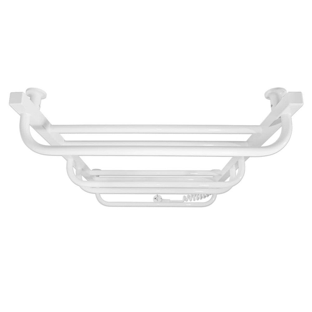 Електричний полотенцесушитель Laris Зебра Комфорт ЧК8 500Х800 Е білий Київ - фото 3