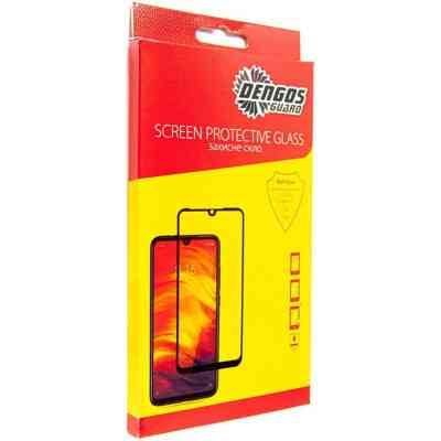 Стекло защитное Dengos Full Glue Realme 11 (black) (TGFG-342) Винница