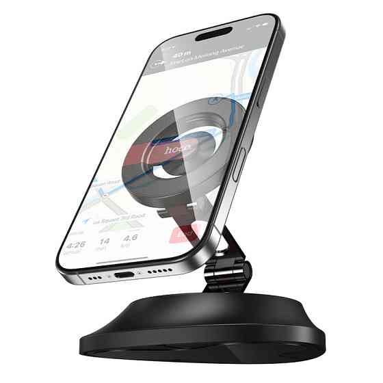 Автодержатель для телефона HOCO H90 Tower folding ring magnetic car holder(dashboard) Киев