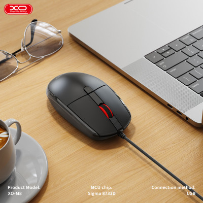 Мишка XO M8 Wireless Black (M8 Black) Вінниця - фото 4