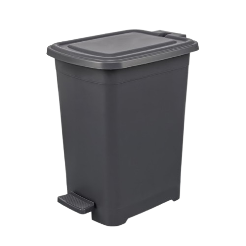 Відро для сміття 25л з педаллю з внутрішнім відром антрацит SLIM ELIF Житомир
