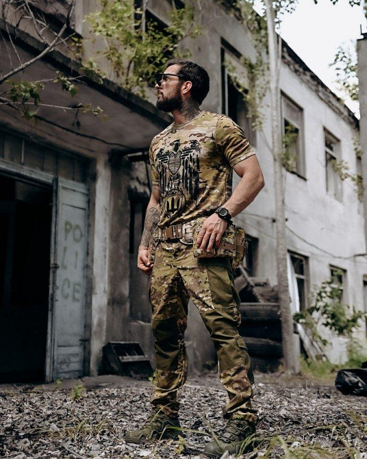 Тактична потовідвідна футболка roman eagle ДЛ7029 Одеса - фото 7