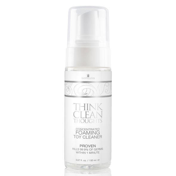 Концентрированная чистящая пенка для игрушек Sensuva Think Clean Thoughts Foaming, 150 мл Sex Aura Киев - изображение 1