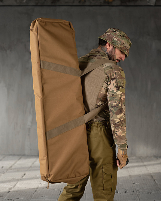 Сумка для переноски оружия хранения пиксель кейс для АК  АКС  AR  M-16 Койот Одесса - изображение 9