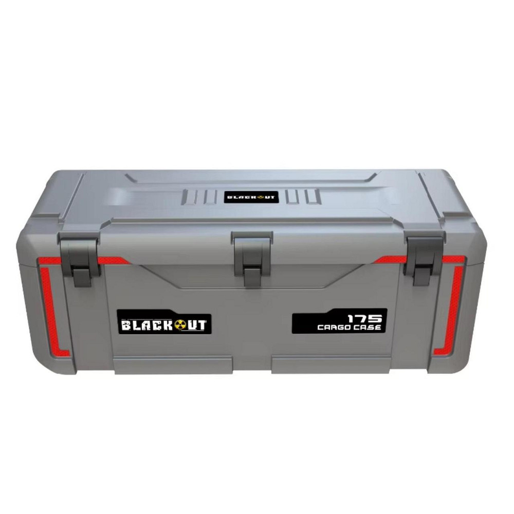 Экспедиционный кейс для авто BLACKOUT 175L (1200 мм) ударопрочный, серый багажник на крышу Киев - изображение 1