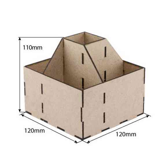 Заготовка для декорування "Органайзер для художніх та письмових приладдя" FDPO-033 Вінниця