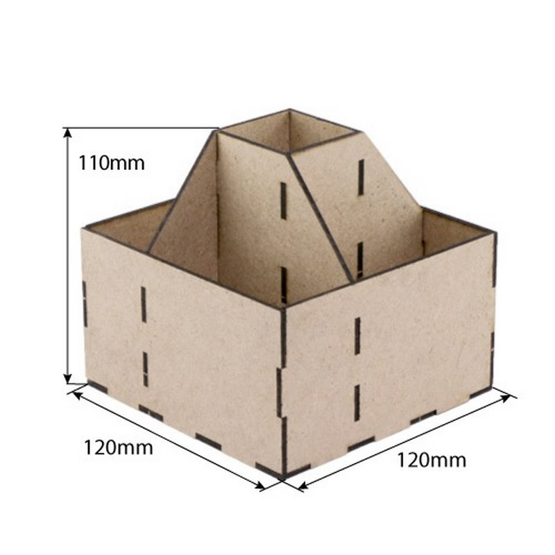 Заготовка для декорування "Органайзер для художніх та письмових приладдя" FDPO-033 Вінниця - фото 3