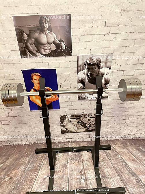 Гантели наборные 2 по 26 кг + Переходник для штанги Гантели, гири, штанги и диски металлические без покрытия Киев - изображение 3