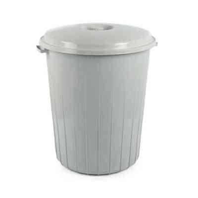 Контейнер для сміття Горизонт 48 x 43.5 см Металік 45 л (гор-02042/металік) Вінниця