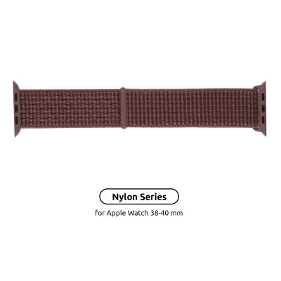 Ремешок для смарт-часов Armorstandart Nylon Band для Apple Watch 42 (Series 11-10)/41/40/38 Smoke Purple (ARM55850) Винница - изображение 1