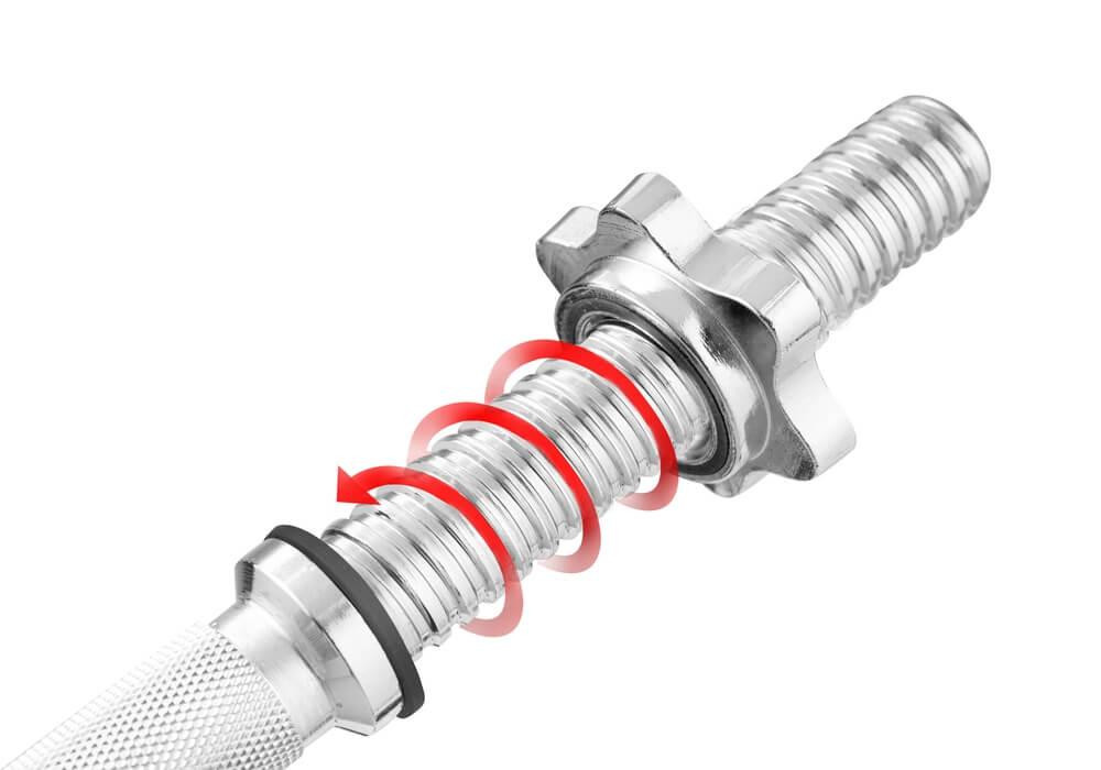 Гантелі металеві Hop-Sport New 2 х 15кг із рукавичками Київ - фото 2