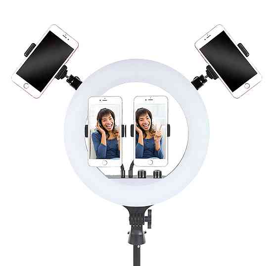 Кільцева лампа 36см LED RL-14 зі штативом 210см AC Prof Київ