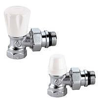 Набір кранів для радіатора кутовий під вентиль+ кутовий під ключ 1/2 Britolli Харків - фото 2