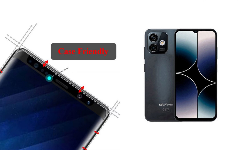 Захисне скло HyperGlass Pro для Ulefone Note 16 Pro – максимальна чутливість та захист Київ - фото 4