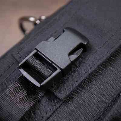 Сумка Vintage На пояс нейлон Черная (20645) Винница