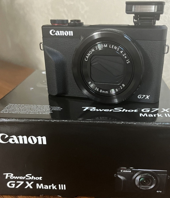 Фотокамера Цифровая Canon Power Shot G7 X Mark III . Киев - изображение 5