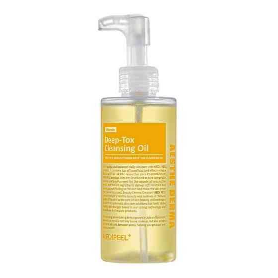 Гідрофільна олія для обличчя з вітамінами Vegan Vitamin Deep-Tox Cleansing Oil MEDI-PEEL 200 мл Київ