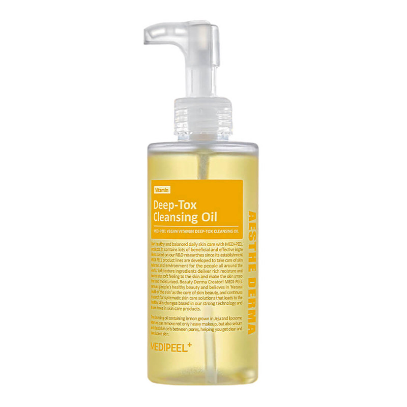 Гидрофильное масло для лица с витаминами Vegan Vitamin Deep-Tox Cleansing Oil MEDI-PEEL 200 мл Киев - изображение 1