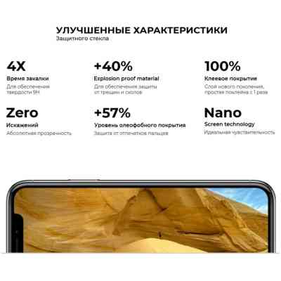 Стекло защитное Armorstandart Pro Huawei Y6 2019 Black (ARM56671) Винница
