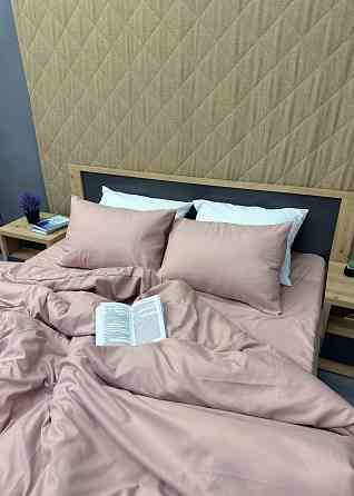 Комплект постельного белья, Decorator SOFTY UNO Peach Whip Евро 200х215 Пудровый (88-082) Киев