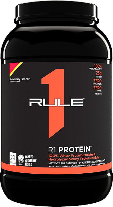 Протеїн Rule One Protein 899 gram (Strawberry Banana) Луцьк - фото 1