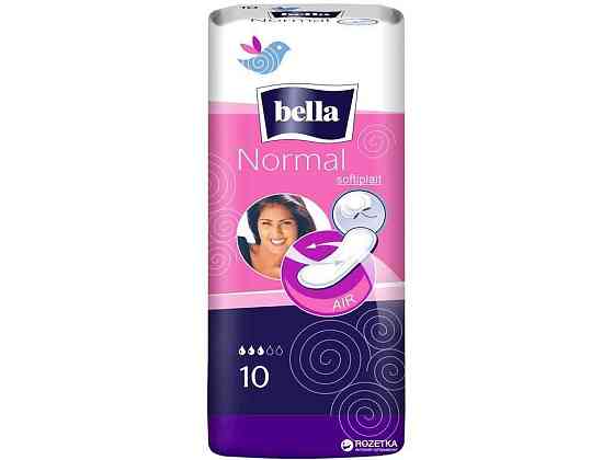 Прокладки гигиенические 10шт.3 к. без кр. (Normal Softiplait White Line) ТМ BELLA Solmir Киев