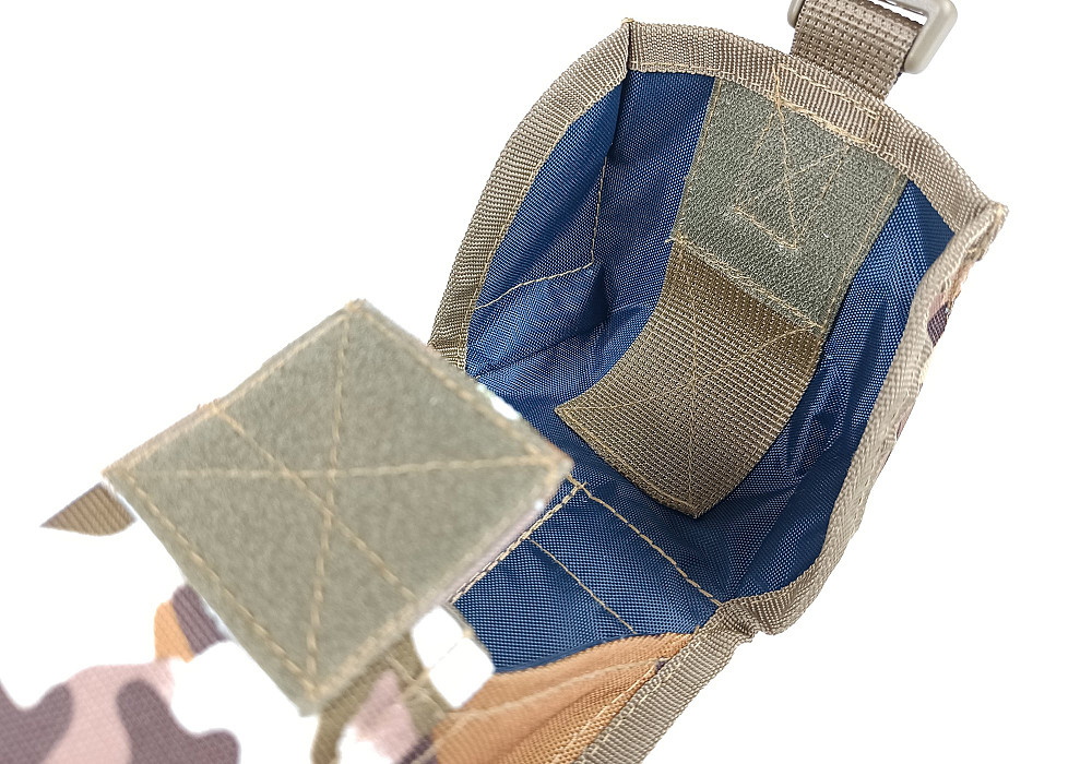 Підсумок під два магазини АК одинарний закритий Multicam Arid (степовий) (MOLLE, підсумок на розгрузку, жилет, РПС) Коломия - фото 6