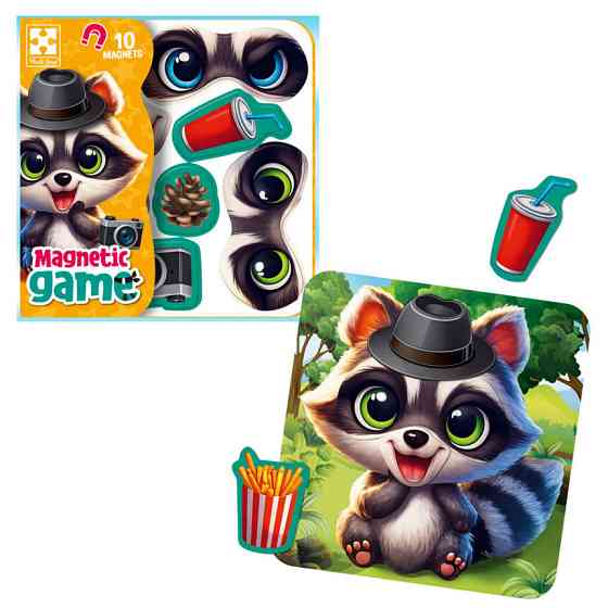 Гра розвиваюча "Емоції Єнота" VT3220-03, 10 магнітів Вінниця