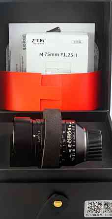 Объектив 7Artisans 75mm f/1.25 II MF для Leica M. Харьков
