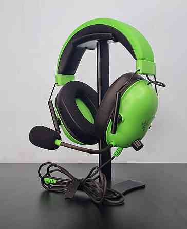 Ігрові провідні навушники Razer BlackShark V2 X для ПК, ноутбуку та телефона (зелені) Клевань