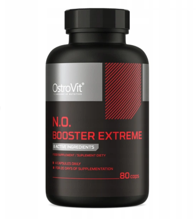Передтренувальний комплекс OstroVit N.O. Booster Extreme 80 caps Луцьк