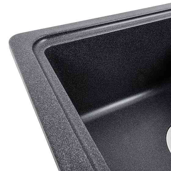 Гранітна мийка для кухні VALESO LIANA 6243 матова Карбон Коломыя