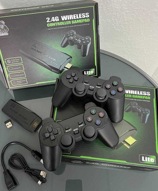 Игровая ПРИСТАВКА на 1000 игр! + 2 джойстика! Консоль на двоих! Харьков - изображение 2