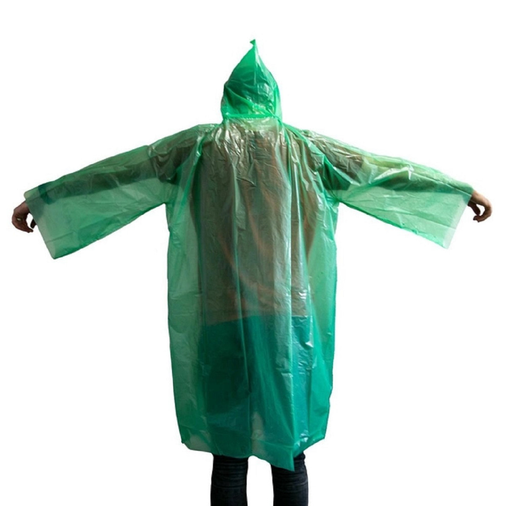 Плащ-дощовик на кнопках рибальський зелений розмір 3XL 62-68 Київ - фото 3