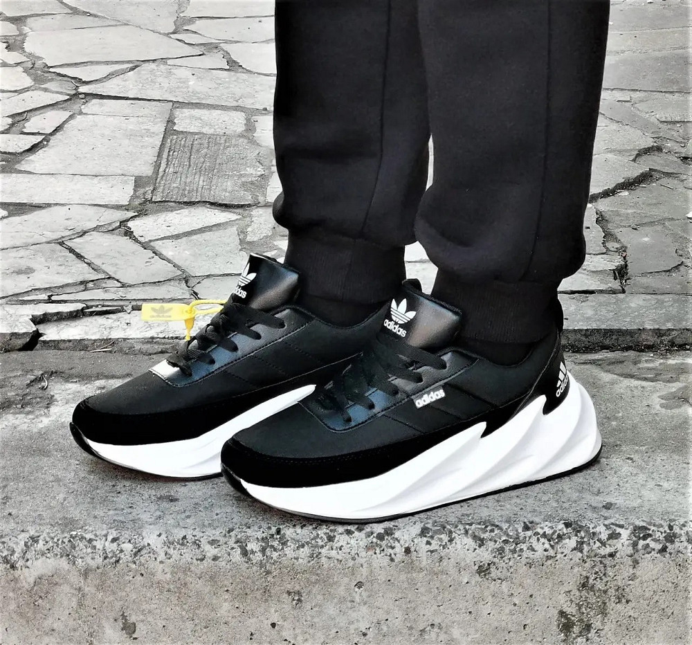 Кроссовки Adidas $harks Женские Адидас Черные Акулы (размеры: 36,39) Днепр - изображение 7