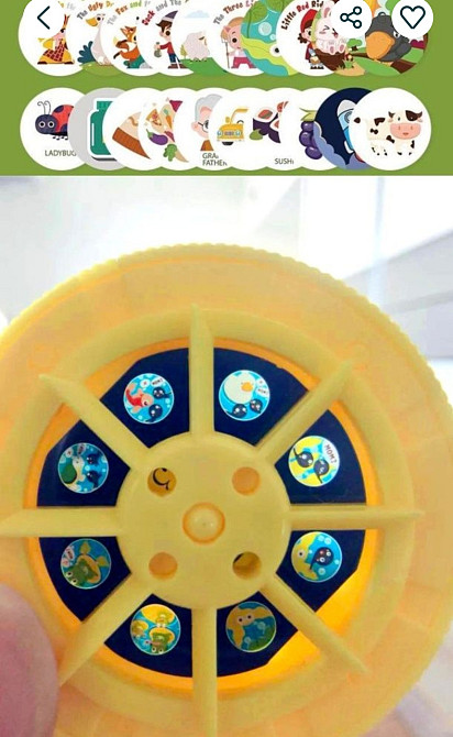 Ліхтарик проектор. Дитячий проектор. Детский проектор. Київ - фото 1