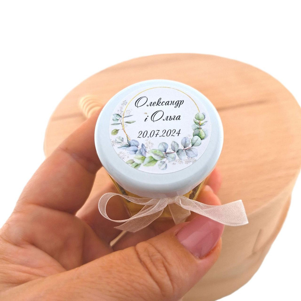 Бонбоньерка на свадьбу в стеклянной баночке Одесса - изображение 2