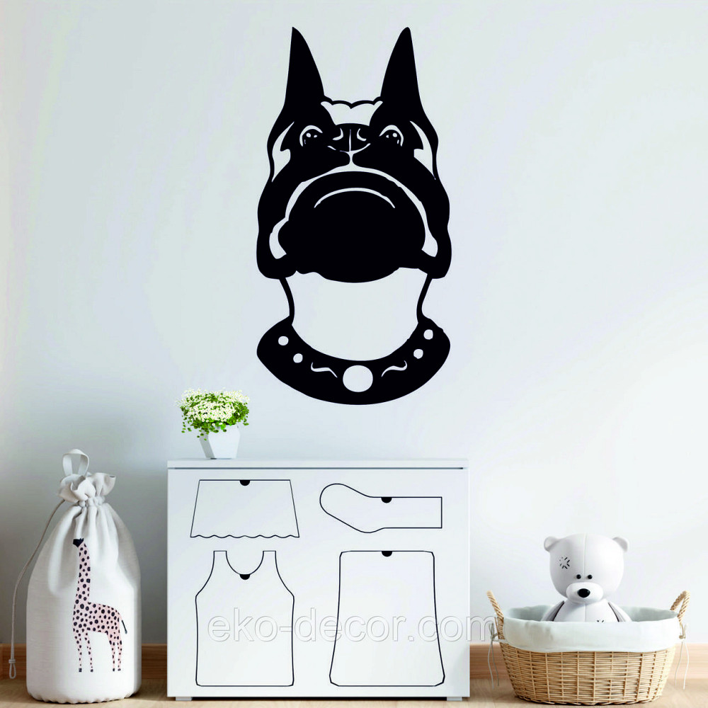 Декоративне настінне Панно  «Пес», Декор на стіну Київ - фото 3